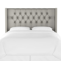 Knighten Upholstered Wingback Headboard by Birch Lane