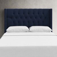Knighten Upholstered Wingback Headboard by Birch Lane