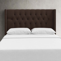 Knighten Upholstered Wingback Headboard by Birch Lane