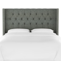 Knighten Upholstered Wingback Headboard by Birch Lane