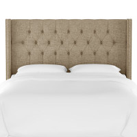Knighten Upholstered Wingback Headboard by Birch Lane