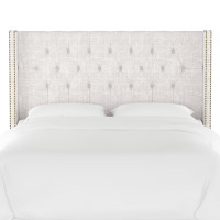 Knighten Upholstered Wingback Headboard by Birch Lane