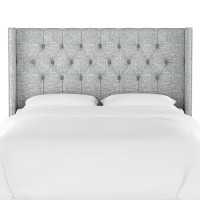 Knighten Upholstered Wingback Headboard by Birch Lane