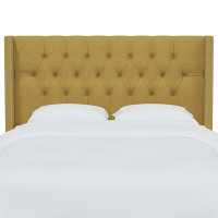 Knighten Upholstered Wingback Headboard by Birch Lane
