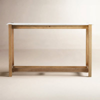 Lisbon Genuine Marble Dining Table by Birch Lane