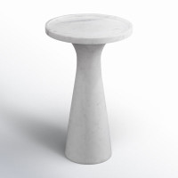 Harper Tray Top Pedestal End Table by Joss and Main