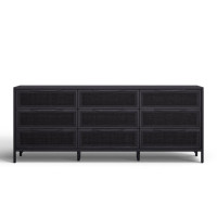 Nellie 9 Drawer Cane Dresser by Birch Lane