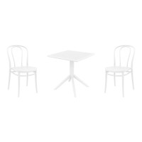 Farrah Square 2 - Person 60" Long Bistro Set by AllModern