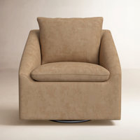 Tommen Upholstered Swivel Armchair by Birch Lane