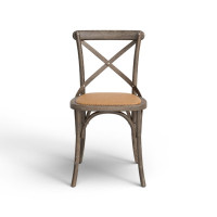 Chauncy Cross Back Side Chair by Birch Lane