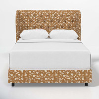Tomey Upholstered Wingback Bed by Birch Lane