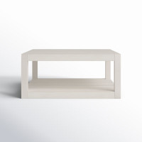 Rosalie Floor Shelf Coffee Table with Storage by Birch Lane