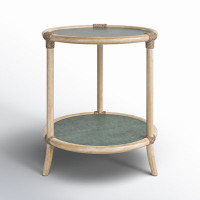 Isla Raffia 3 Legs End Table by Birch Lane