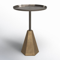 Maximus Tray Top Pedestal End Table by Birch Lane