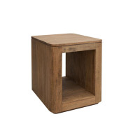Mccarthy Solid Wood Floor Shelf End Table by Birch Lane