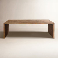 Guro 94.75" Pine Solid Wood Dining Table by Birch Lane