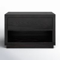 Nemo 1 - Drawer Solid Wood Nightstand by Birch Lane