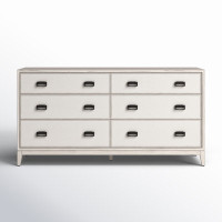 Leland 6 - Drawer 70" W Double Dresser by Birch Lane