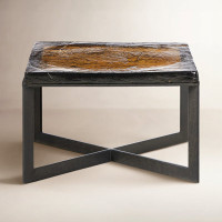 Angier Glass Top Single Coffee Table by Birch Lane