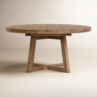 Pelia 72.01" Extendable Solid Wood Dining Table by Birch Lane