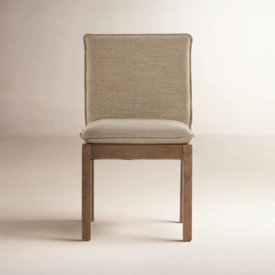 Cori Genuine Leather Side Chair Dining Chair by Birch Lane