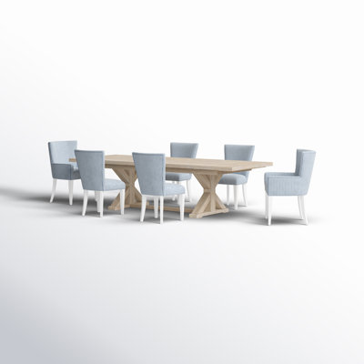 Lana 7 Piece Rectangular Dining Set by Birch Lane