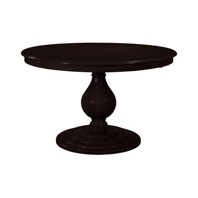 Kehoe Rubberwood Solid Wood Pedestal Dining Table by Birch Lane