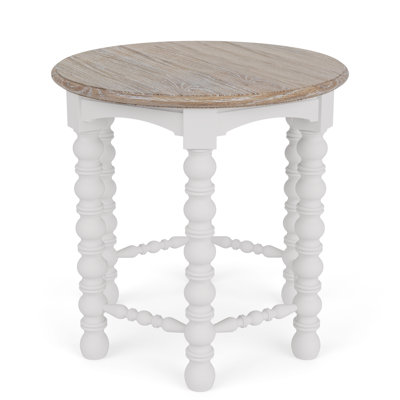 Lana Round Spindle End Table by Birch Lane