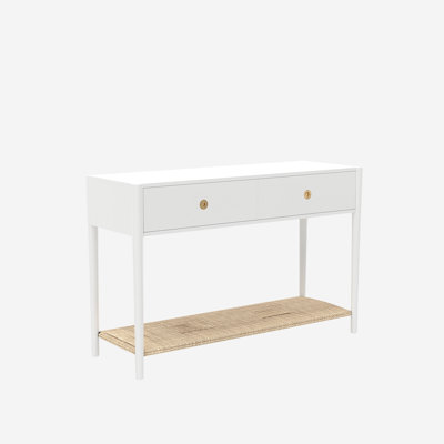 Madeline Console Table, Charcoal Gray by Birch Lane