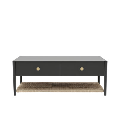 Madeline Coffee Table, Charcoal Gray by Birch Lane