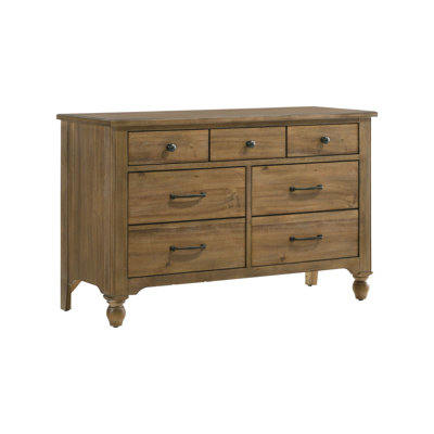 Highland 7-Drawer Farmhouse Wood Dresser by Birch Lane