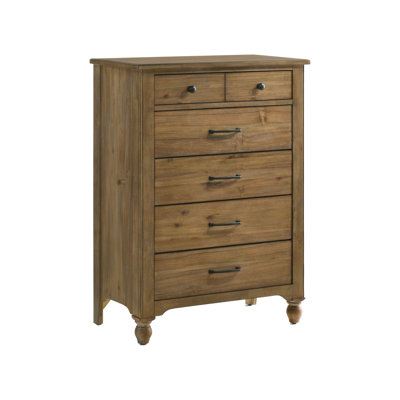 Highland 6-Drawer Farmhouse Wood Chest by Birch Lane
