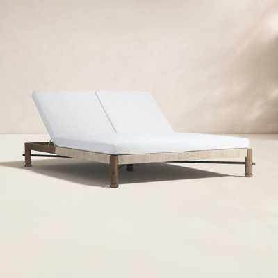 Finnegan Outdoor Double Chaise by Amber Lewis x Four Hands