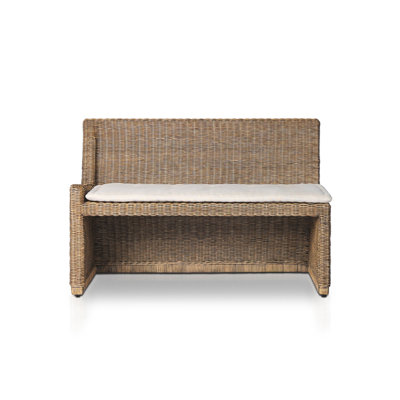 Senna Woven Dining Bench by Amber Lewis x Four Hands
