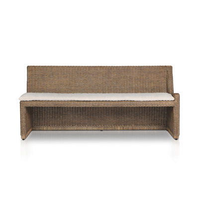 Senna Woven Dining Bench by Amber Lewis x Four Hands