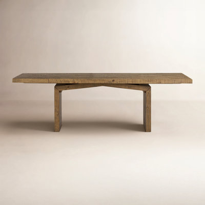 Henn Dining Table-Sierra Rustic Natural by Birch Lane