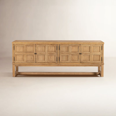Keene Media Console-Worn Oak by Birch Lane