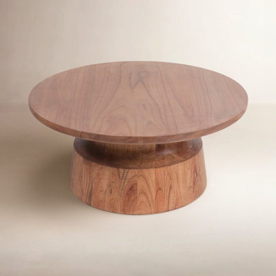 Rhys Round Cocktail Table by Birch Lane