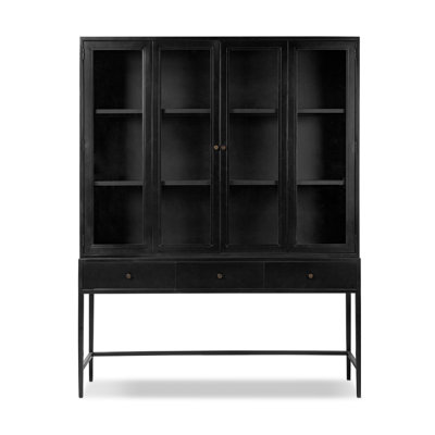 Doheny Cabinet-Black by Birch Lane
