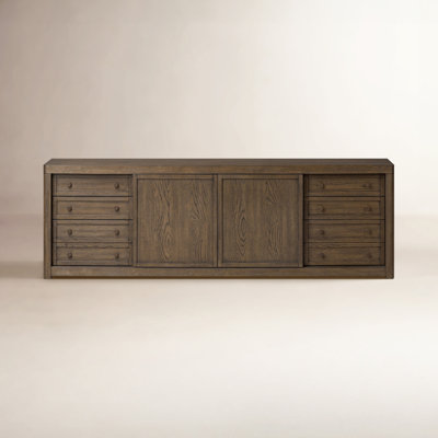 Fuaad Media Console-Fawn Oak by Millwood Pines