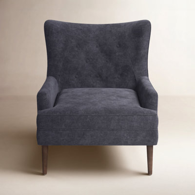 Ailis 30.75" Wide Tufted Polyester Wingback Chair by Birch Lane