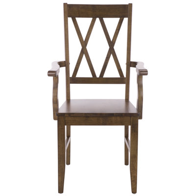Yelena Double X-Back Arm Chair by Birch Lane