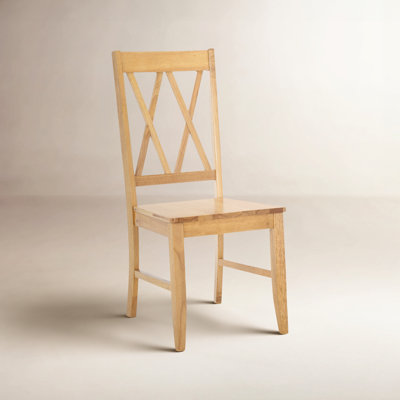 Yelena Double X-Back Side Chair by August Grove