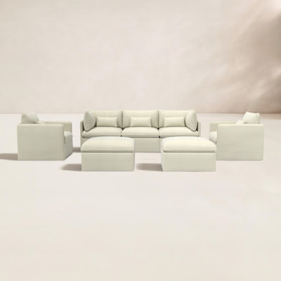 Valliere 7pc Multi-Chair Seating Group by Birch Lane