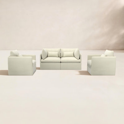 Valliere 4pc Multi-Chair Seating Group by Birch Lane
