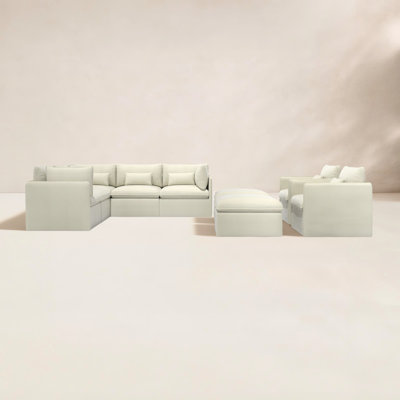 Valliere 9pc Multi-Chair Seating Group by Birch Lane
