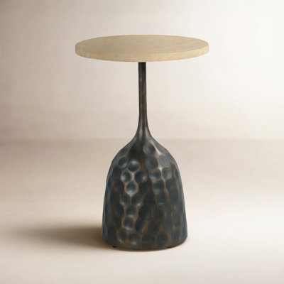Aceline Pedestal End Table by Birch Lane