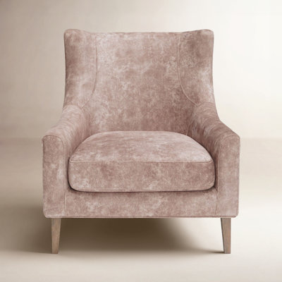 Aurora Hi-back Upholstered Accent Chair by Birch Lane