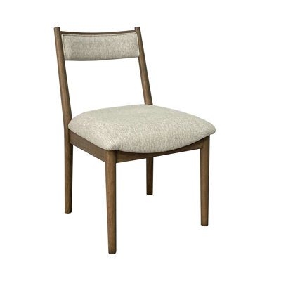 Aurora Polyester Fabric Upholstered Crescent Chair (Set of 2) by Birch Lane