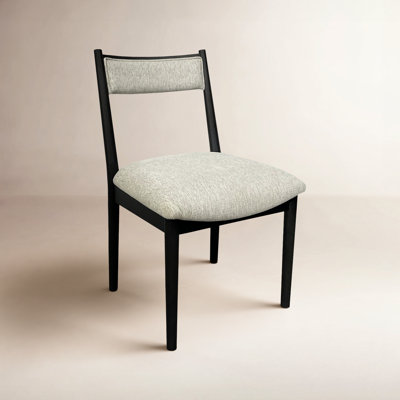 Aurora Polyester Fabric Upholstered Crescent Chair (Set of 2) by Birch Lane